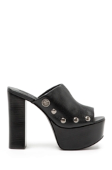 Sandalia Clog Hill Ellus Preto