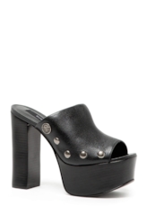 Sandalia Clog Hill Ellus Preto