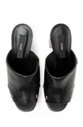 Sandalia Clog Hill Ellus Preto