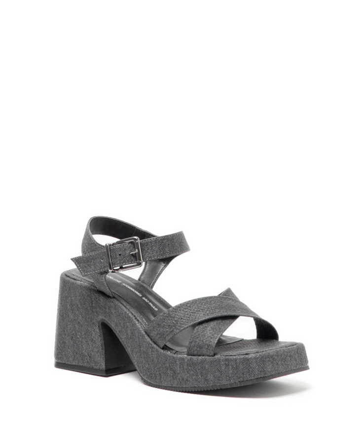 Sandalia Denim Ellus Azul Jeans