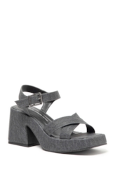 Sandalia Denim Ellus Azul Jeans