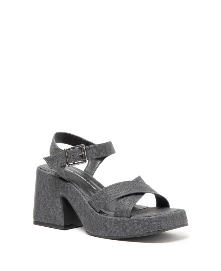 Sandalia Denim Ellus Azul Jeans