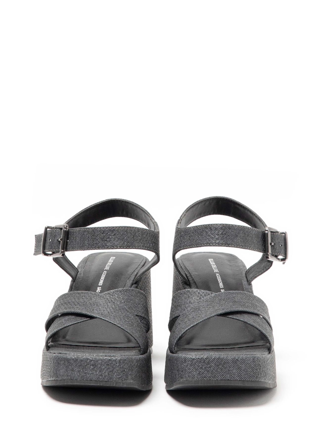 Sandalia Denim Ellus Azul Jeans