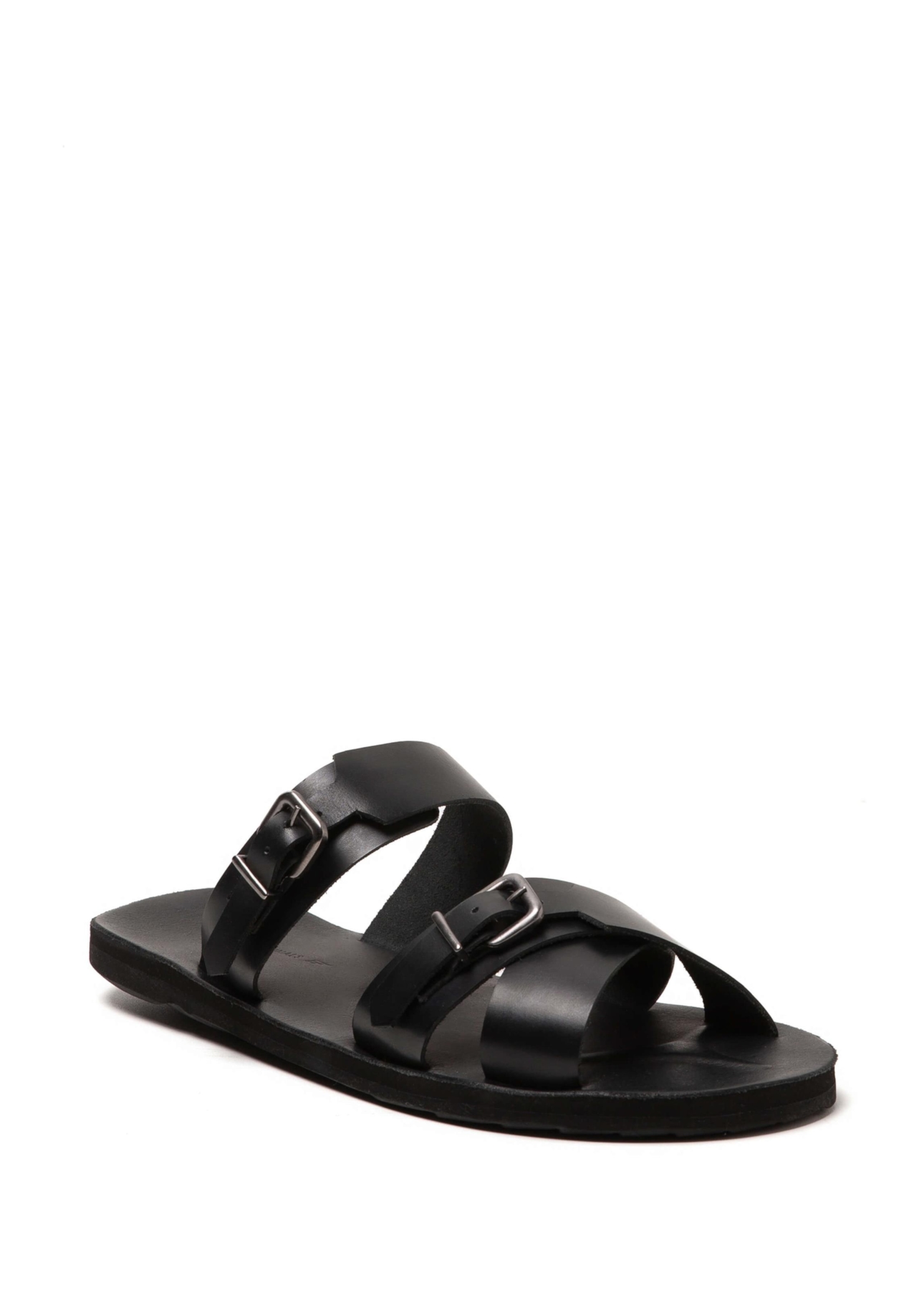 Sandalia Ellus Buckle Preto