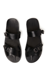 Sandalia Ellus Buckle Preto