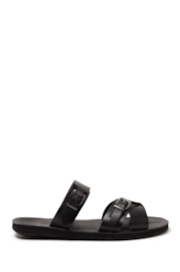 Sandalia Ellus Buckle Preto