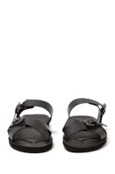 Sandalia Ellus Buckle Preto