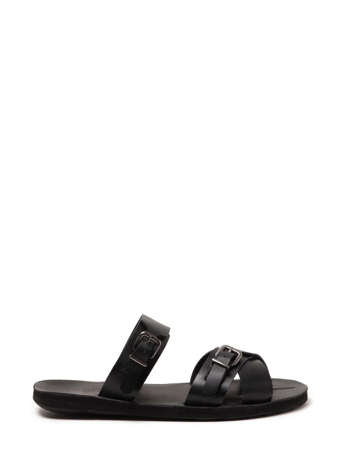 Sandalia Ellus Buckle Preto