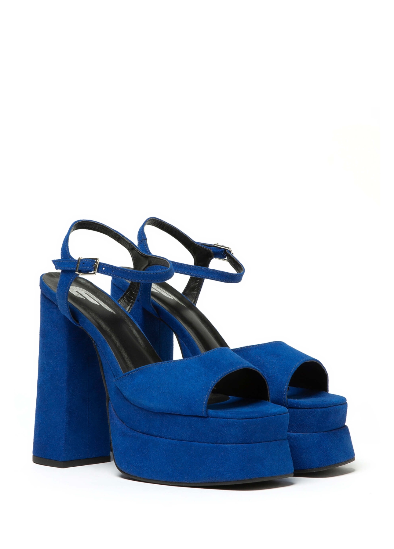 Sandalia Ellus Sued Platform Royal