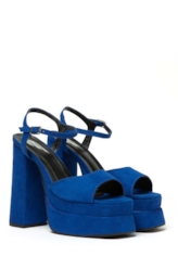 Sandalia Ellus Sued Platform Royal