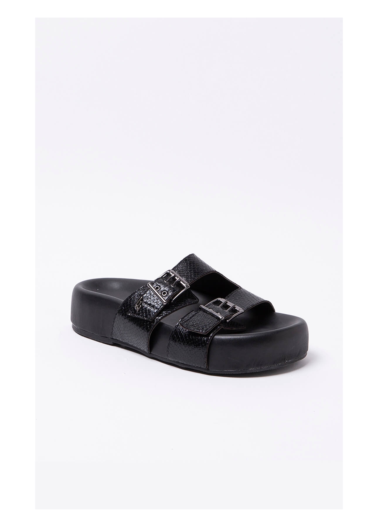 Sandália Flatform Patti Preto