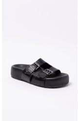 Sandália Flatform Patti Preto
