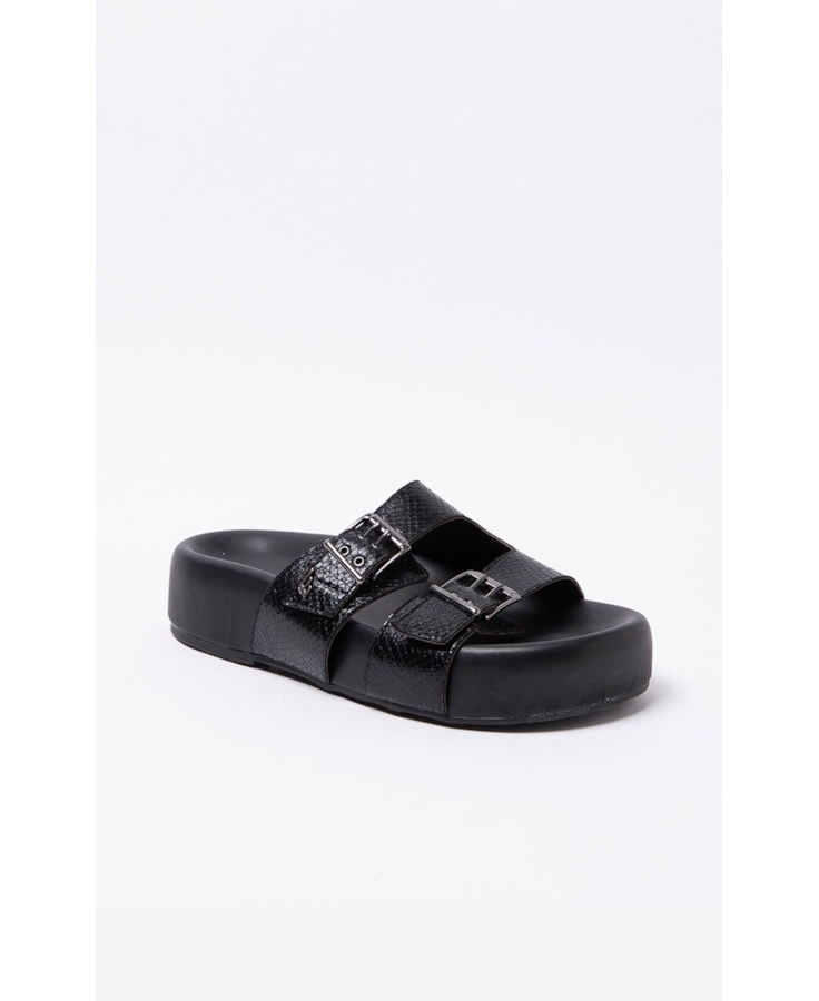 Sandália Flatform Patti Preto