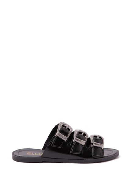 Sandalia Misty Ellus Preto
