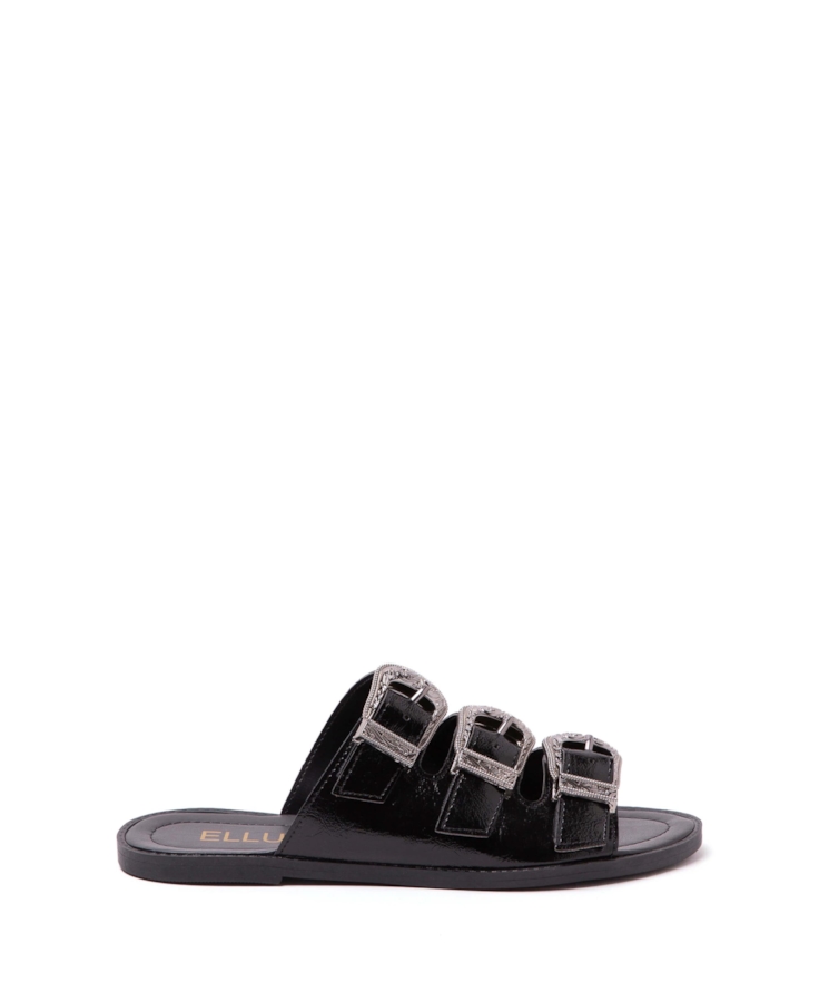Sandalia Misty Ellus Preto