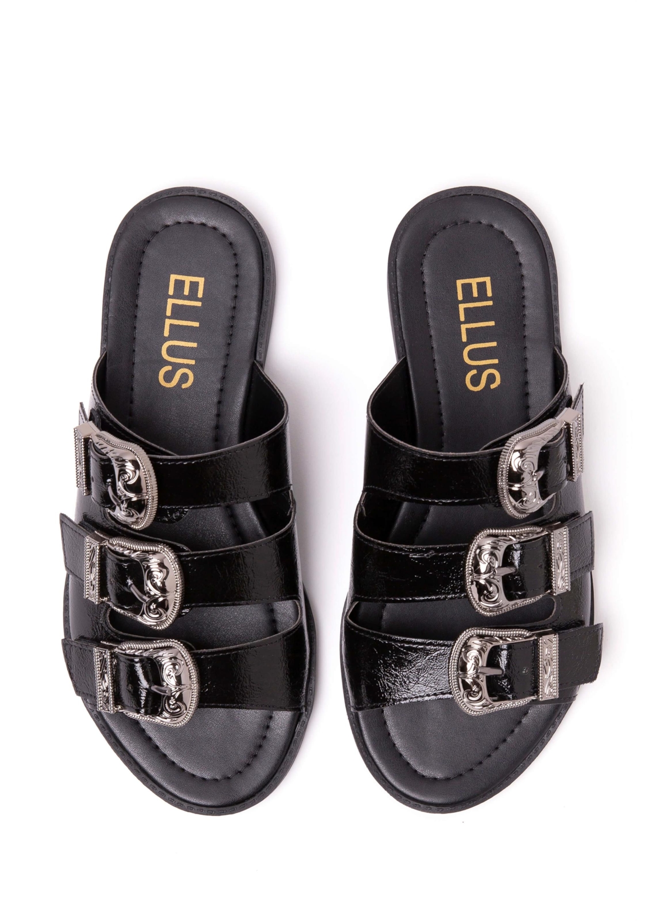 Sandalia Misty Ellus Preto