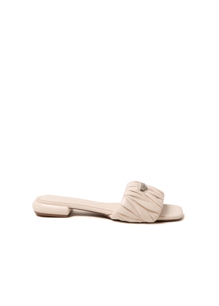 Sandália Slide Millie Off White