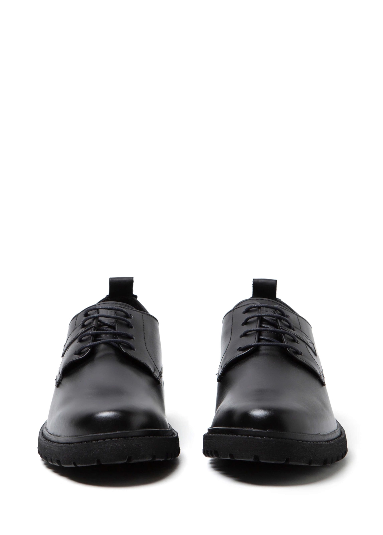 Sapato Couro Ellus Statement Napa Preta