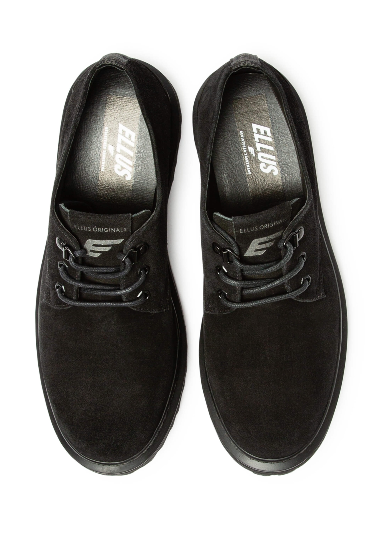 Sapato Ellus Legacy Camurca Camurça Preto