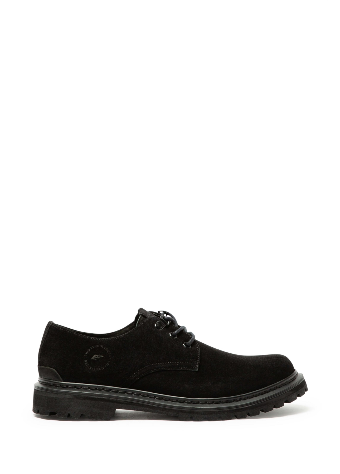 Sapato Ellus Legacy Camurca Camurça Preto
