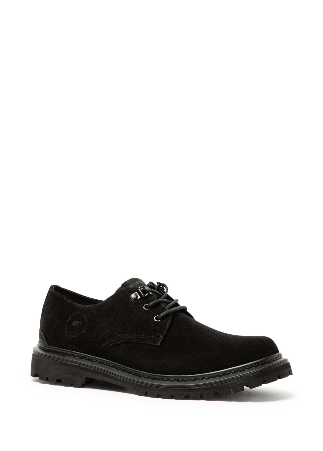 Sapato Ellus Legacy Camurca Camurça Preto