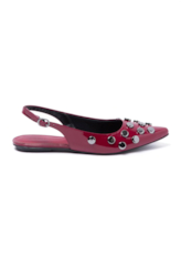Sapato Frankie Ellus Bordeaux