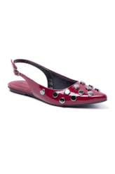 Sapato Frankie Ellus Bordeaux
