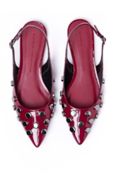 Sapato Frankie Ellus Bordeaux