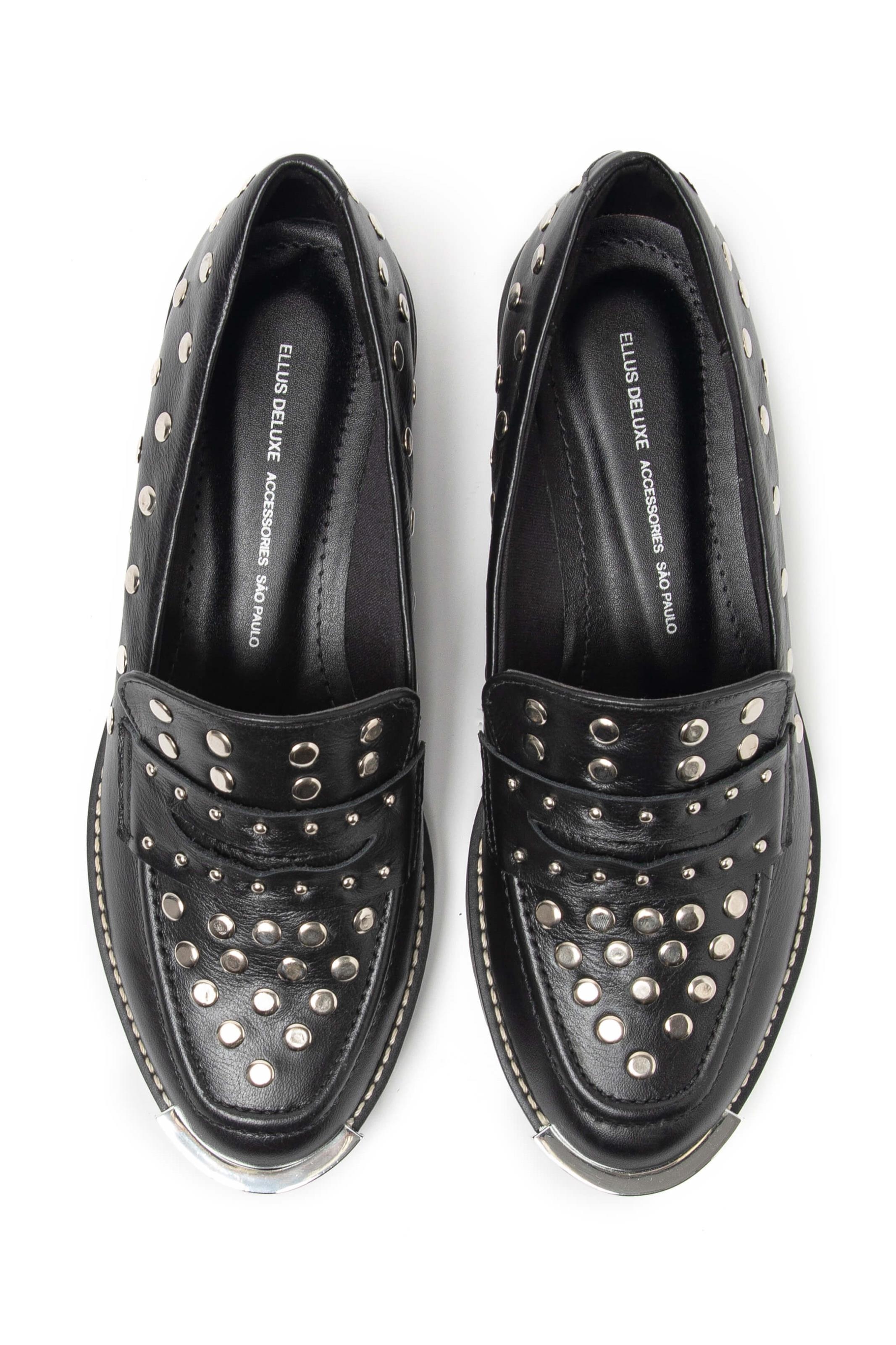 Sapato Loafer Alicia Ellus Preto