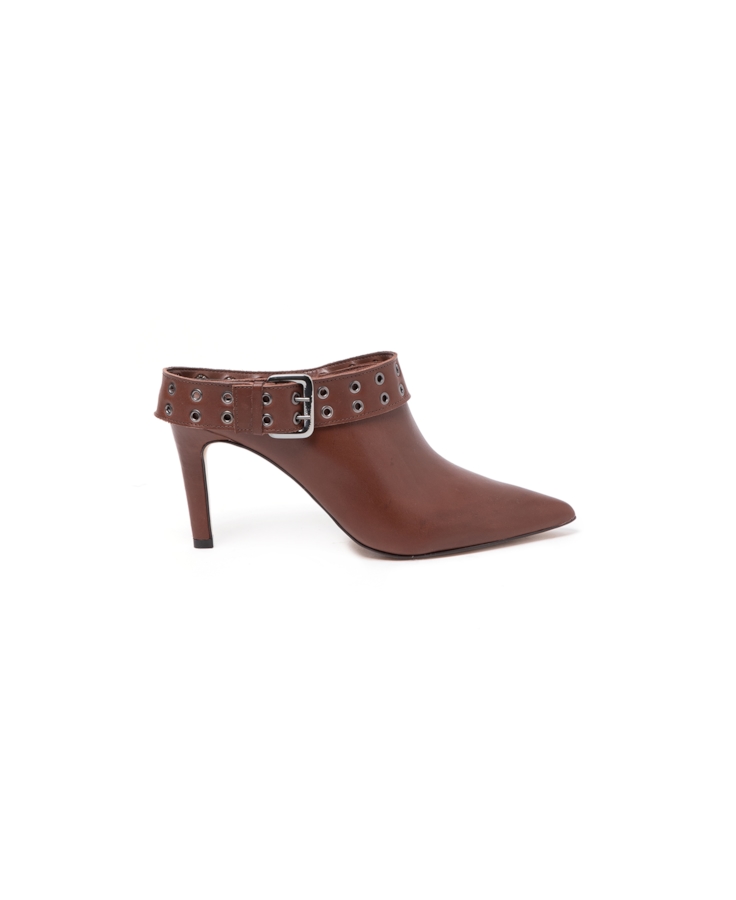 Sapato Mule Jovie Camel