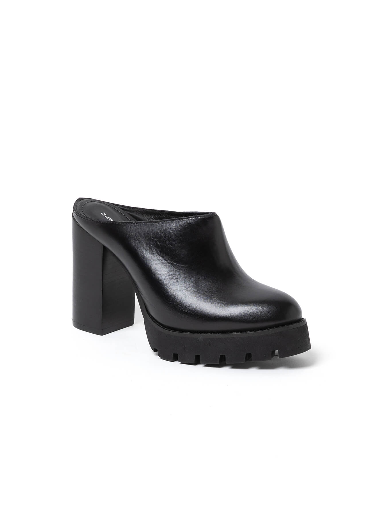 Sapato Mule Sandy Ellus Preto