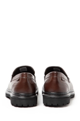 Sapato New Penny Loafer  Cafe