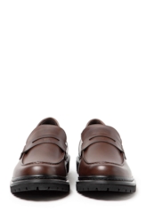 Sapato New Penny Loafer  Cafe