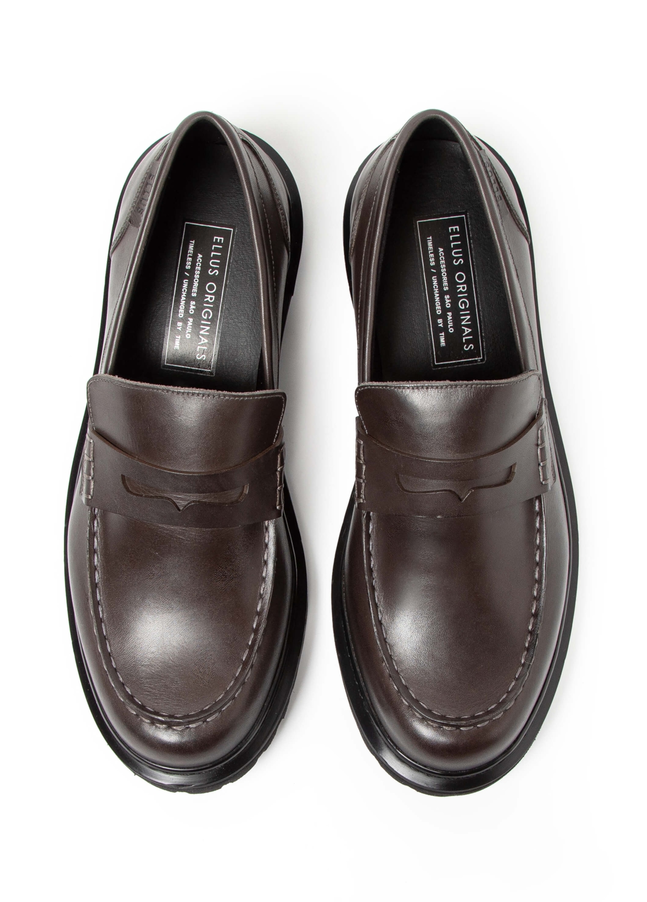 Sapato New Penny Loafer Grafite