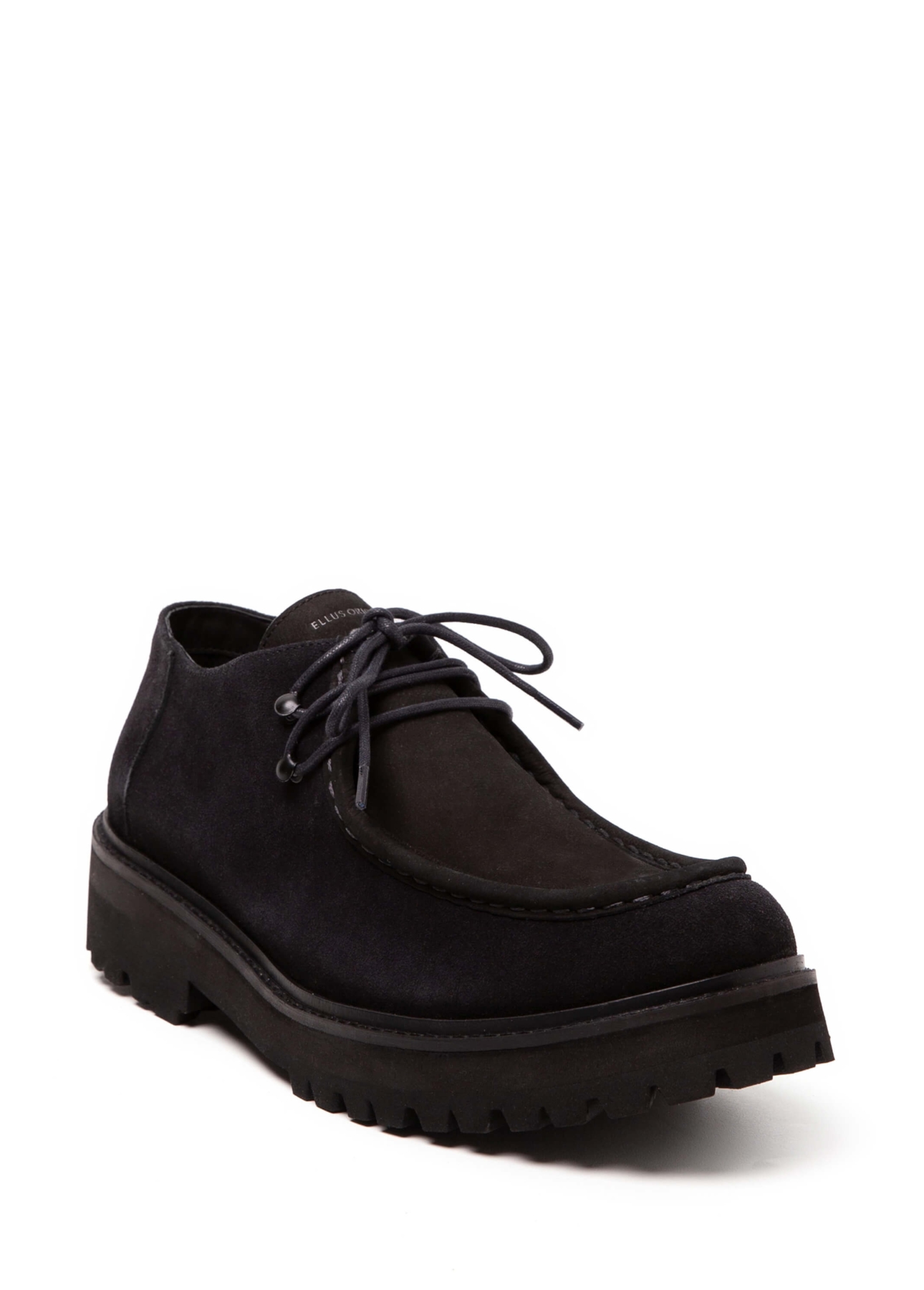 Sapato Wallabee Ellus Rustico Preto