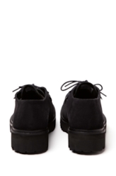 Sapato Wallabee Ellus Rustico Preto