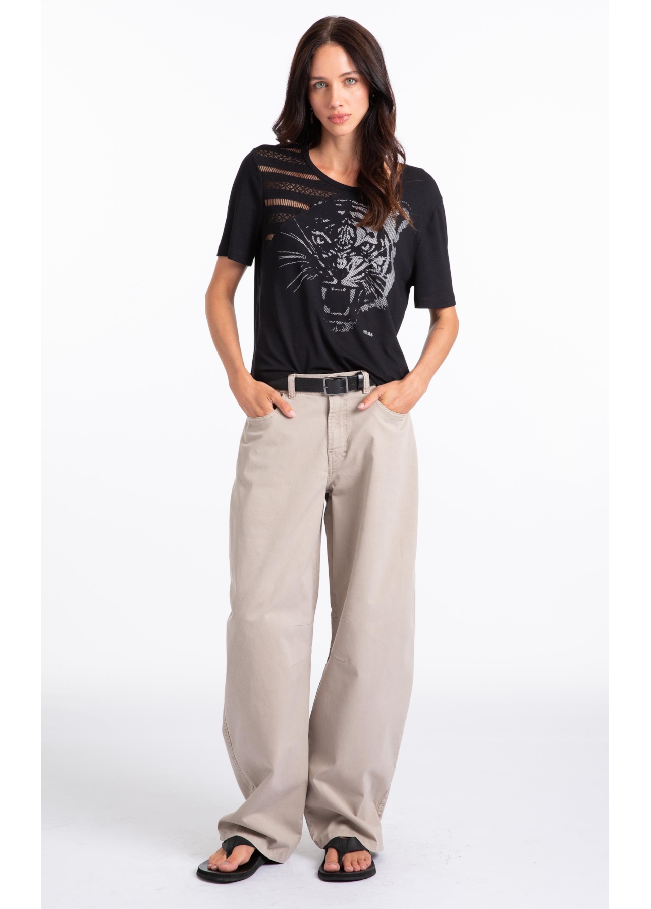 Sarja Rain (Barrel) 5 Pockets Silver