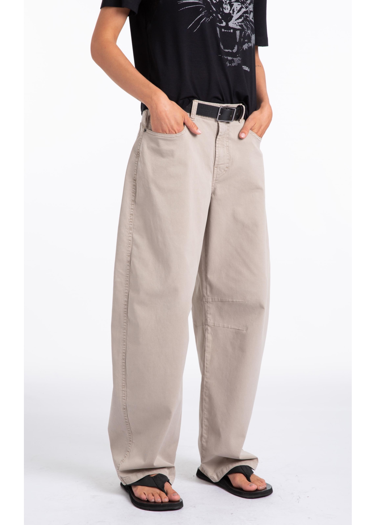 Sarja Rain (Barrel) 5 Pockets Silver