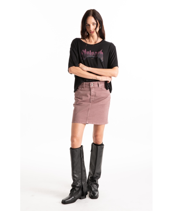 Sarja Rain (Curta) Chevalier Purple Gray