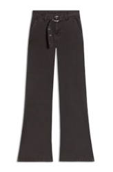 Sarja Rain (Flare) Fivela b Faca Marrom Escuro