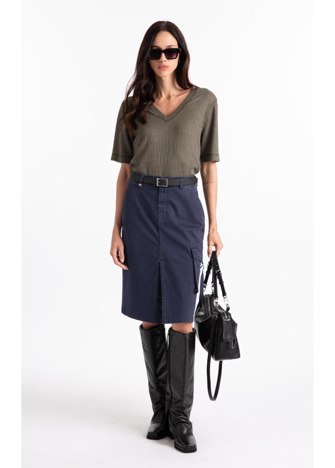 Sarja Rain (Midi) Cargo Old Purple
