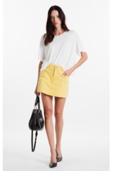 Sarja Rain (Shorts Saia) Cargo Mostarda