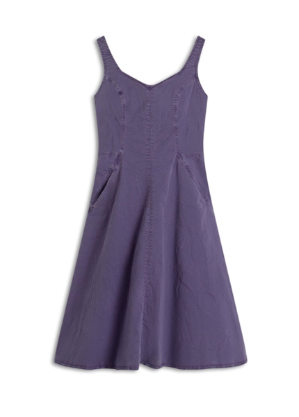 Sarja Rain Vestido Recortes Misty