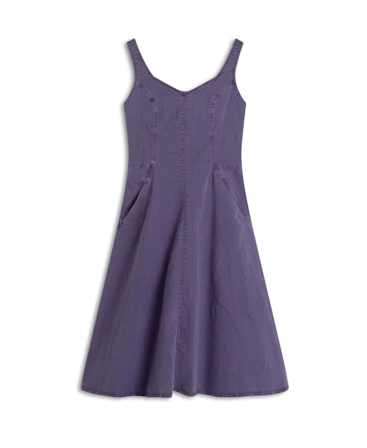 Sarja Rain Vestido Recortes Misty