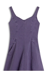 Sarja Rain Vestido Recortes Misty