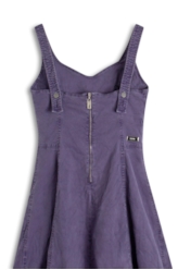 Sarja Rain Vestido Recortes Misty