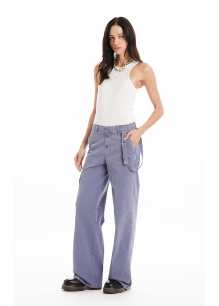 Sarja Rain (Wide) Cargo Azul Jeans