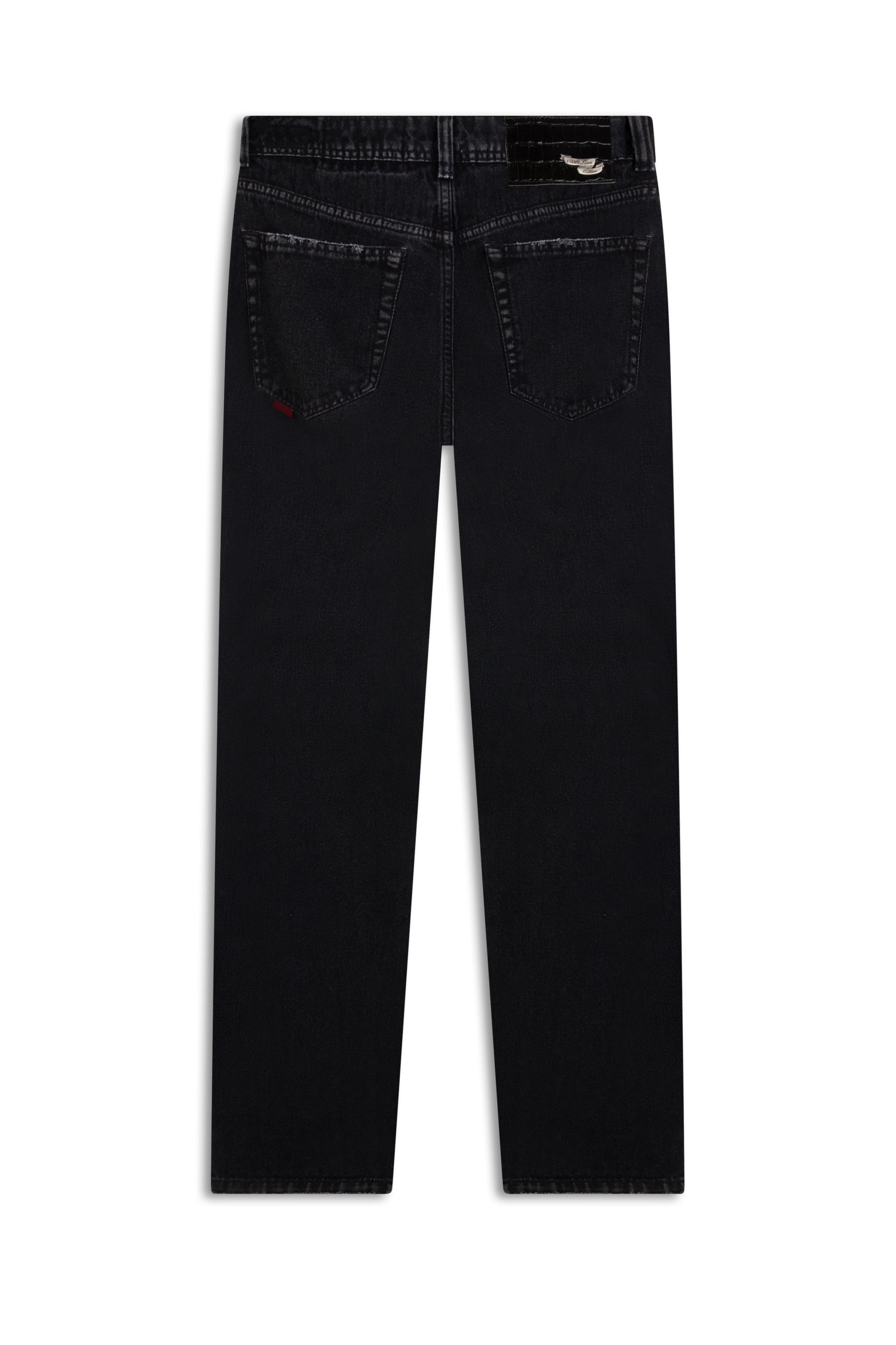 Saturn Denim Baggy Et. Zetex 1732-Lav.Black C/Rebolo