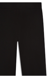 Scuba Crepe Long Flare Preto