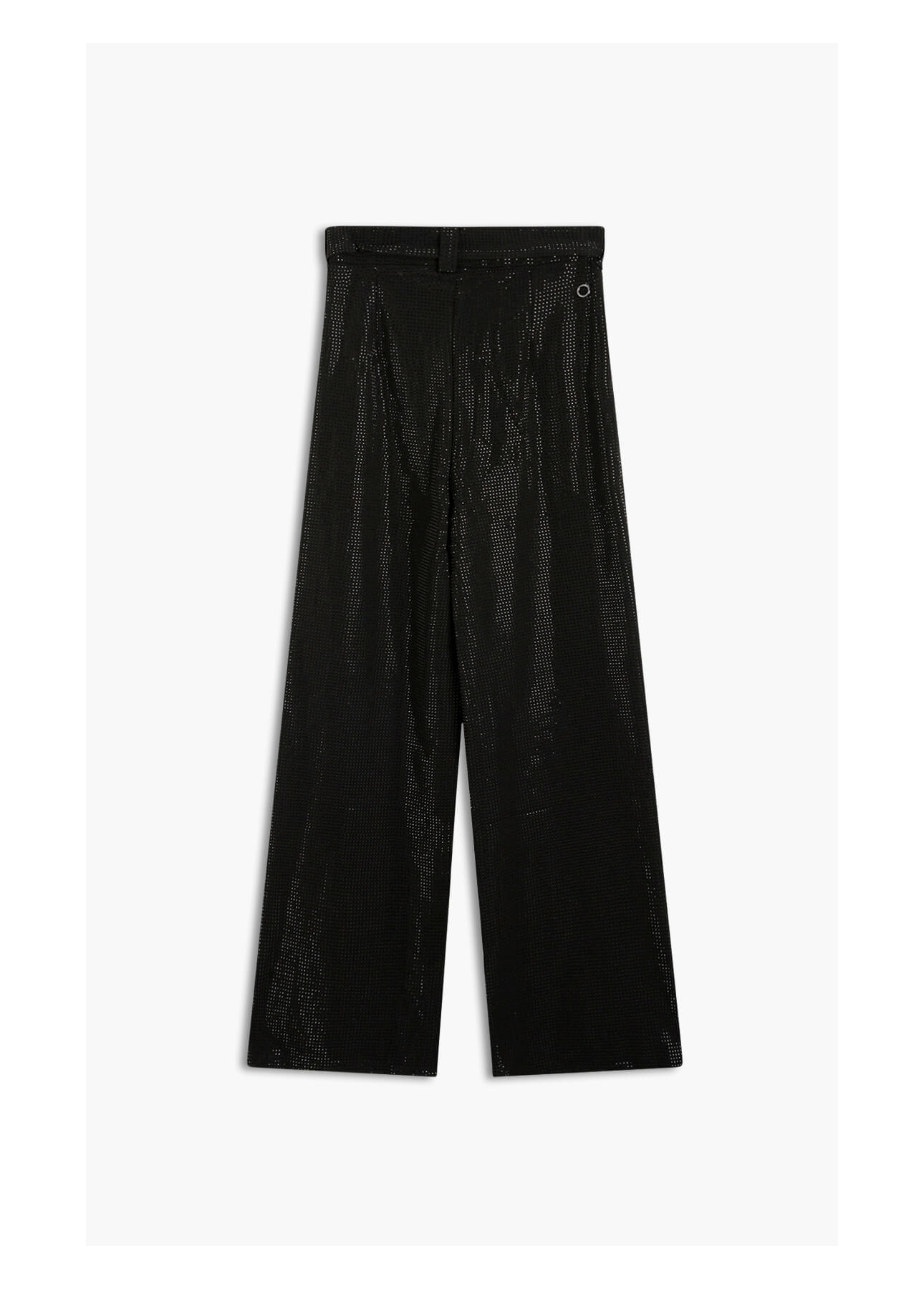 Shine Hot Fix Pants Preto